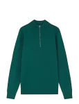 Mads N&oslash;rgaard - Urban Chase Half Zip Knit - Poolpika lukuga džemprid - S