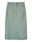 Mads N&oslash;rgaard - Cosy Denim Solan Skirt - P&otilde;lveni ja midiseelikud - 34
