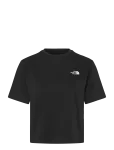The North Face - W Evolution Simple Dome Crop Rlx Ss Tee - Spordi l&uuml;hikeste varrukatega l&uuml;hikesed topid - XL