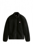 Tommy Jeans - Tjm Rlx Badge Zip-Thru Teddy Ext - Fliisid - XS