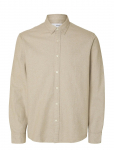 Selected - Slmregclaus Noah Brush Twist Sht Ls Noos - Vabaaja s&auml;rgid - XXL