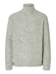 Selected - Slhland Ls Knit Relaxed Roll Neck - K&otilde;rge kaelusega - M