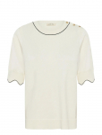 Cream - Crvillea Knit Blouse - Džemprid - L