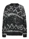 Weekday - Oversized Fair Isle Knit Sweater - Džemprid - M/L