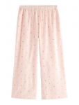 Lindex - Trousers Pyjama Seersucker - P&uuml;ksid - M