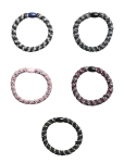 Pieces - Pcjasmina Hair Elastic 5-Pack D2D - Juuksekummid - ONE SIZE