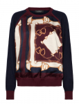 Lauren Ralph Lauren - Equestrian-Print Cotton-Blend Sweater - Džemprid - M