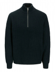 Jack & Jones - Jprwinter Knit Half Zip Styd Aw24 - Poolpika lukuga džemprid - XL