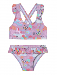 Color Kids - Bikini W. Short Skirt, Aop - Bikiinid - 104