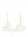 Lindex - Unpadded Bikini Bra With Embroidery - Tugikaartega bikiinitopid - S
