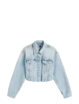 Tommy Jeans - Croppd Trckr Jkt Rwb Ext Ci6033 - L&uuml;hikesed teksap&uuml;ksid - S