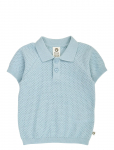 M&uuml;sli By Green Cotton - Sea Knit S/S Polo T Baby - L&uuml;hikeste varrukatega polos&auml;rgid - 86