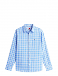 Tommy Jeans - Tjm Rlx Linen Blend Check Shirt - Vabaaja s&auml;rgid - XXL
