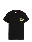 Tommy Jeans - Tjw Reg Tj Bubble Ss Tee Ext - L&uuml;hikeste varrukatega - M