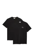 Calvin Klein Jeans - Ss 30S Classic Micro Monologo Te - L&uuml;hikeste varrukatega - S