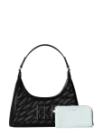 Calvin Klein - Emblem Mesh Shoulder Bag - V&auml;ikesed &uuml;le&otilde;lakotid - ONE SIZE