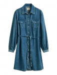 GANT - Denim Volume Sleeve Shirt Dress - L&uuml;hikesed kleidid - 46