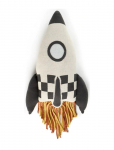 Lorena Canals - Knitted Cushion Rocket - Padjad - 41X 22CM