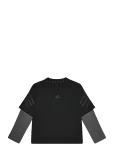 Adidas Sportswear - J Fi 2In1 Ls T - L&uuml;hikeste varrukatega - 164