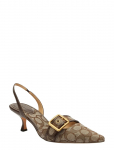 Coach - Margot Signature Jacquard Slingback Oak/Maple - Kontsaga slingback-kingad - 39.5