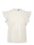Vero Moda - Vmtrine Sl Lace Top Wvn Noos - Varrukateta - S