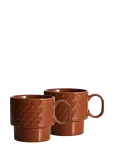 Sagaform - Coffee & More Tea Mug, 2-Pcs - Kohvitassid - ONE SIZE