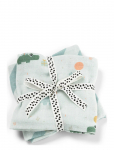 Done By Deer - Burp Cloth 2-Pack Celebration Blue - Musliinlapid - 65X 65CM