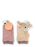 Done By Deer - Rattle Socks Celebration Sand - Beebisokid - MAX CIRCUMFERENCE 20CM