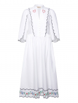 Stella Nova - Coloured Embroidered Loose Dress - P&otilde;lveni ja midi - 34