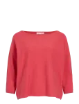 Vila - Vimalu Boatneck 3/4 Sleeve Knit Top-Noos - Džemprid - XS