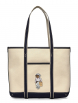 Polo Ralph Lauren - Polo Bear Canvas Small Shopper Tote - Ostukotid - ONE SIZE