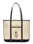 Polo Ralph Lauren - Polo Bear Canvas Small Shopper Tote - Ostukotid - ONE SIZE