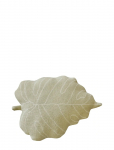 Lorena Canals - Knitted Cushion Baby Leaf Olive - Padjad - 28X 42CM