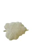 Lorena Canals - Knitted Cushion Baby Leaf Olive - Padjad - 28X 42CM