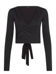 Gina Tricot - Soft Wrap Yoga Cardigan - Pikkade varrukatega - XS