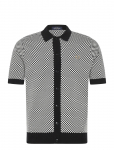 Fred Perry - Chequerboard Button Shirt - L&uuml;hikeste varrukatega s&auml;rgid - M