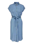 ONLY Carmakoma - Carpema Hannover Ss Dnm Midax Dress Noos - S&auml;rkkleidid - 42