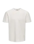 ONLY & SONS - Onskian Life Reg Seersucker Ss Tee Noos - L&uuml;hikeste varrukatega - M