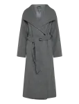 Gina Tricot - High Neck Wool Blend Coat - Villased mantlid - S