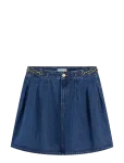 Tommy Hilfiger - Pleated Skirt Cam Mid Rw - L&uuml;hikesed seelikud - L