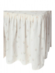 Garbo&Friends - Seersucker Bed Skirt 160X200X53 Cm - Voodiseelikud - 180X200X53 x 53