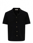 ONLY & SONS - Onsjam Life Reg Ss Shirt Knit - L&uuml;hikeste varrukatega kootud polos&auml;rgid - L