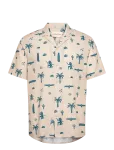 Revolution - Short-Sleeved Cuban Shirt - L&uuml;hikeste varrukatega s&auml;rgid - L