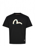 Evisu - Seagull & Daicock Printed Ss Tee W/ Splash - L&uuml;hikeste varrukatega - XL
