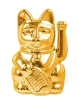 Donkey - Vinkende Kat - Maneki-Neko Mini - Shiny - Gold - Figuurid ja skulptuurid - H9.8CM