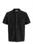 Jack & Jones - Jjegeorge Knit Shirt Ss Sn - L&uuml;hikeste varrukatega kootud polos&auml;rgid - XXL