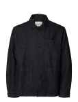 Selected - Slmfrank Denim Overshirt - Voodrita teksatagid - S