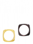 Pieces - Pcpelli M Braceletcuff 2-Pack - K&auml;ev&otilde;rud - ONE SIZE
