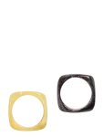 Pieces - Pcpelli M Braceletcuff 2-Pack - K&auml;ev&otilde;rud - ONE SIZE