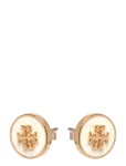 Tory Burch - Icon Enamel Stud Earrings - Needid - ONE SIZE